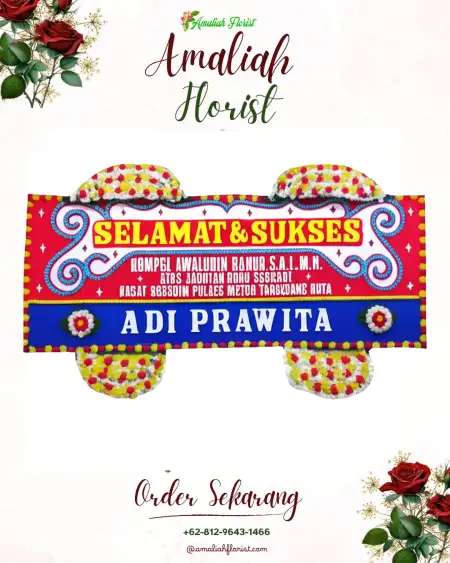 Papan Bunga Ucapan Selamat Cikawung